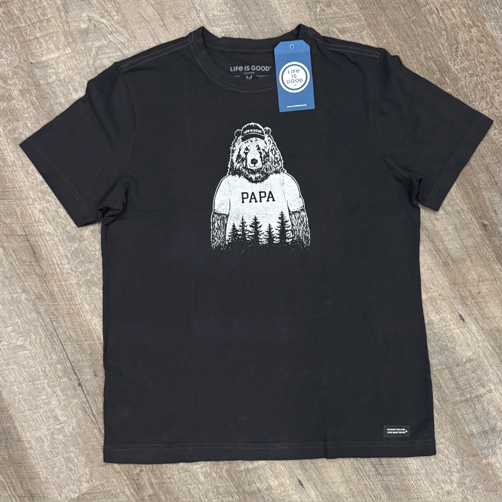 Fathers Day Papa Bear Tee Shirt Sz Medium NWT